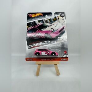 Hot Wheels Hello Kitty Honda Civic EG Car Culture 1/5 W/ Protector New Sealed